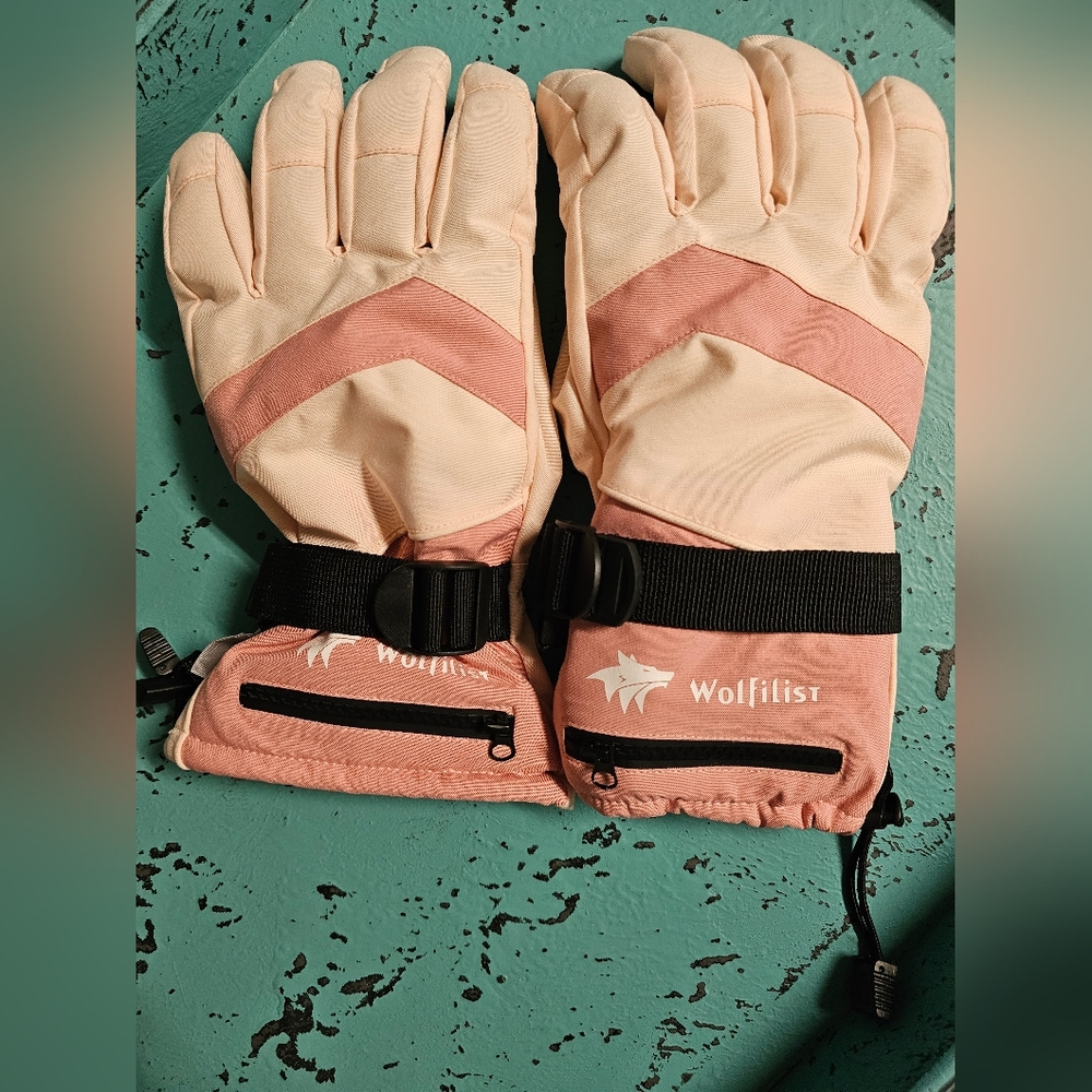 Ski Gloves Waterproof Windproof - 3M Thinsulate Insulated Warm Snow Gloves, Snow